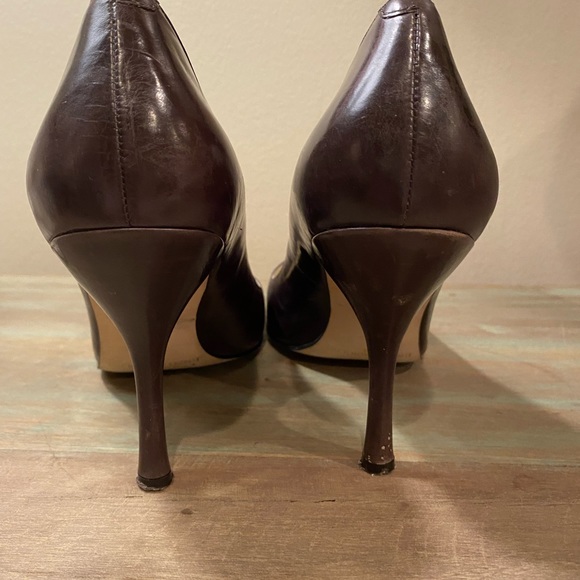 Chocolate Brown Enzo Angiolini heels - Picture 11 of 11